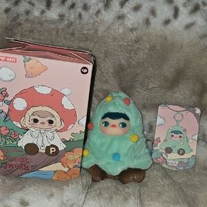 Pop Mart Pucky Forest Party Tree Baby Pendant With Card And Box Authentic